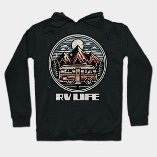 Rv life cabin on wheels Hoodie